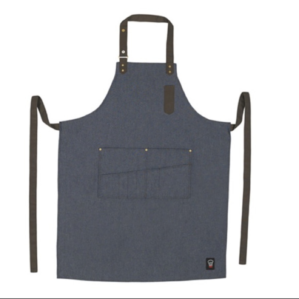 Mid-Weight Bib Apron with Waist Pockets